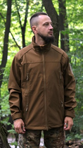 Куртка Vik-Tailor SoftShell с липучками для шевронов Coyote 52 - изображение 8