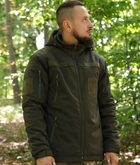 Олива куртка зимняя vik-tailor softshell 50 - изображение 11
