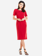 Sukienka ołówkowa damska Awama A252 L Czerwona (5902360534629) - obraz 6