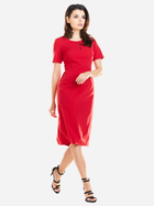 Sukienka ołówkowa damska Awama A252 XL Czerwona (5902360534636) - obraz 3