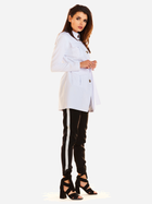 Піджак подовжений жіночий Awama A271 S Білий (5902360537064) - зображення 4