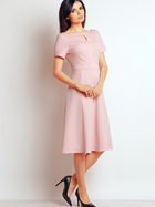 Плаття міді літнє жіноче Infinite You M099 L Рожеве (5902360514898) - зображення 3