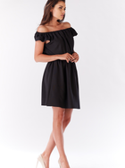 Плаття коротке літнє жіноче Infinite You M136 L Чорне (5902360580251) - зображення 3
