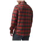 Рубашка тактическая 5.11 Tactical Lester Long Sleeve Shirt XL Red Bourbon Plaid - изображение 4