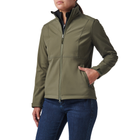 Куртка жіноча 5.11 Tactical Women's Leone Softshell Jacket L RANGER GREEN - зображення 3