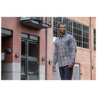 Сорочка тактична 5.11 Tactical Gunner Plaid Long Sleeve Shirt M Badlands Tan Plaid - зображення 10