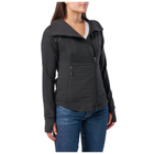 Куртка жіноча 5.11 Tactical Women's Crystal Hybrid Full Zip Jacket S Black - зображення 4