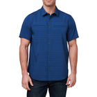 Рубашка тактическая 5.11 Tactical Ellis Short Sleeve Shirt S Pacific Navy - изображение 1
