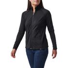 Куртка флісова жіноча 5.11 Tactical Women's Stratos Full Zip XS Black - зображення 3