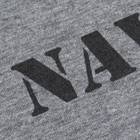 Футболка c рисунком NAVY Logo S Grey Melange - изображение 4