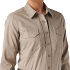 Рубашка тактическая женская 5.11 Tactical Women’s ABR Pro Long Sleeve Shirt XL Khaki - изображение 5