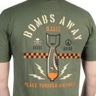 Футболка з малюнком 5.11 Tactical EMEA Bombs Away L Military Green - зображення 4