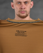 Тактична потоотводящая футболка oblivion tactical berserk олива M - зображення 9