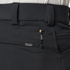 Штани вологозахисні 5.11 Tactical® Cepheus Softshell Pants W30/L32 Black - зображення 6