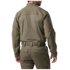 Рубашка тактическая 5.11 Tactical Cold Weather Rapid Ops Shirt 2XL RANGER GREEN - изображение 2