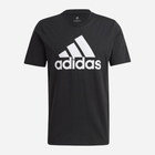 Koszulka męska Adidas M Bl Sj T GK9120 L Czarna (4062064671127) - obraz 1