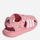 Дитячі босоніжки для дівчинки Adidas Water Sandal FY8959 31 Рожеві (4064036699481) - зображення 4