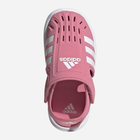 Дитячі босоніжки для дівчинки Adidas Water Sandal GW0386 32 Рожеві (4065421012380) - зображення 5