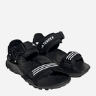 Чоловічі сандалії для трекінгу Adidas Terrex Cyprex Ultra Sandal HP8651 44.5 Чорні (4066748250776) - зображення 2