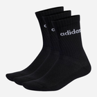 Набір жіночих шкарпеток 3 пари Adidas C Lin Crew 3P IC1301 37-39 Чорних (4066746459751) - зображення 1