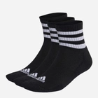 Набір чоловічих шкарпеток 3 пари Adidas C Spw Mid 3P IC1317 40-42 Чорних (4066746309810) - зображення 1