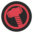 Шеврон патч " Тор красно-чёрный " на липучке велкро - изображение 1