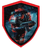 Шеврон патч " Warhammer 40k проклятый легион " на липучке велкро - изображение 1
