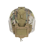 Защитный кавер на шлем FAST с противовесом (карманом для батареи) Мультикам - изображение 5