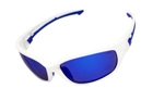 Захисні окуляри з поляризацією BluWater Seaside White Polarized (G-Tech™ blue), дзеркальні сині - зображення 5