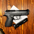 Стартовий пістолет Beretta 92, Retay XPro Black, Сигнальний пістолет під холостий патрон 9мм, Шумовий - зображення 4