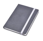 Записна книжка А5 недатована, в лінію Paperbook Canvas Сіра