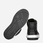 Підліткові високі кросівки для хлопчика Calvin Klein Jeans SNEAKER V3X9-80730-1355999 35 Чорні (8052578374580) - зображення 3
