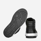 Підліткові високі кросівки для хлопчика Calvin Klein Jeans SNEAKER V3X9-80730-1355999 40 Чорні (8052578374634) - зображення 3