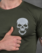 Тактична футболка потоотводящая odin oilva skull XL - зображення 8