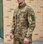 Військова тактична форма Піксель польова статутна форма ріп стоп ЗСУ комплект одяг штани та кітель 48 - зображення 9