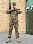 Військова тактична форма Піксель польова статутна форма ріп стоп ЗСУ комплект одяг штани та кітель 64 - зображення 12
