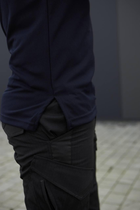 Мужская футболка Поло для ДСНС темно-синяя ткань Cool-pass размер 50 - изображение 7