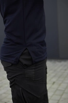 Мужская футболка Поло для ДСНС темно-синяя ткань Cool-pass размер 48 - изображение 7