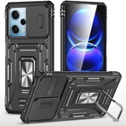 Ударостійкий чохол Camshield Army Ring для Xiaomi Redmi 12 Чорний