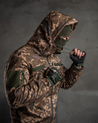 Тактичний теплий військовий комплект Faura ( Куртка + Штани ), Камуфляж: Піксель, Розмір: S - зображення 6