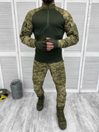Тактичний військовий костюм Unit ( Убакс + Штани ), Камуфляж: Піксель ЗСУ, Розмір: S - зображення 1