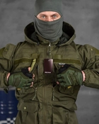 Тактичний військовий костюм CX/11 ( Кітель + Гідратор + Штани ), Камуфляж: Олива, Розмір: S - зображення 4