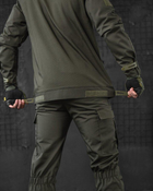 Тактичний військовий костюм Molot ( Китель + Убакс + Штани ), Камуфляж: Олива, Розмір: XL - зображення 7