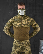 Тактичний військовий костюм TX/10 ( Кітель + Убакс + Штани ), Камуфляж: Піксель, Розмір: XL - зображення 8