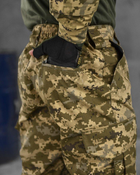 Тактический военный костюм Tavria ( Китель + Убакс + Штаны ), Камуфляж: Пиксель, Размер: XXXL - изображение 8
