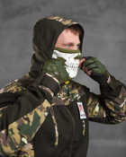 Тактичний військовий костюм гірка Fraktal ( Кітель + Штани ), Камуфляж: Мультикам, Розмір: XL - зображення 4