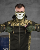 Тактический военный костюм горка Fraktal ( Китель + Штаны ), Камуфляж: Пиксель, Размер: XXL - изображение 5