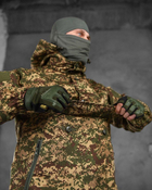 Тактический военный комплект горка Zonder ( Куртка + Штаны ), Камуфляж: Пиксель, Размер: L - изображение 5