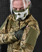 Тактический женский военный комплект Pandora ( Китель + Штаны ), Камуфляж: Пиксель, Размер: 42 - изображение 5