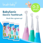 Końcówki do elektrycznej szczotki do zębów Brush-Baby BabySonic 18-36 miesięcy 4 szt (5060178102291) - obraz 3
